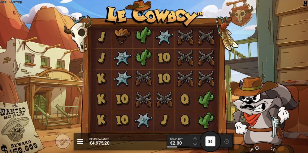 Le Cowboy gameplay